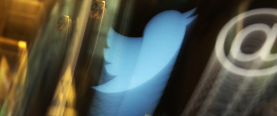 FILE - In this Wednesday Nov. 6, 2013, file photo, the Twitter logo appears on an updated phone post on the floor of the New York Stock Exchange. Twitter reports financial results Friday, April 22, 2016. (AP Photo/Richard Drew, File)